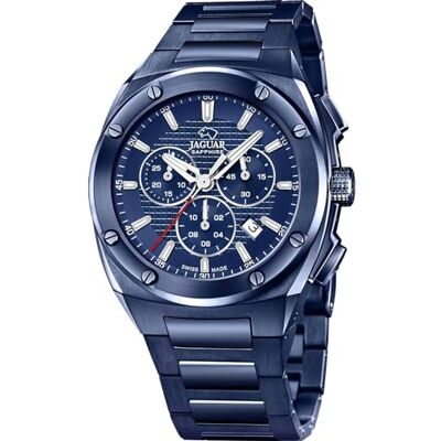 JAGUAR Analogique J991/1, bleu, bracelet JAGUAR Analogique J991/1, bleu, bracelet
