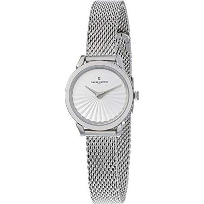 Pierre Cardin 32017758 Montre analogique à quartz pour femme Argenté Taille unique, Bracelet Pierre Cardin 32017758 Montre analogique à quartz pour femme Argenté Taille unique, Bracelet