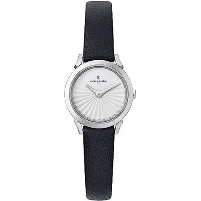 Pierre Cardin Montre analogique à quartz pour femme Taille unique Argenté/noir 32017756, argent/noir, One Size, sangle Pierre Cardin Montre analogique à quartz pour femme Taille unique Argenté/noir 32017756, argent/noir, One Size, sangle