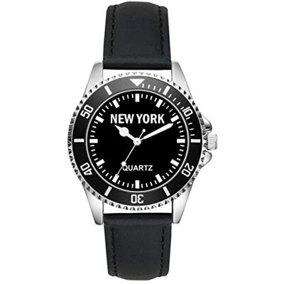 KIESENBERG New York L-2024 Montre pour fan, lanière KIESENBERG New York L-2024 Montre pour fan, lanière