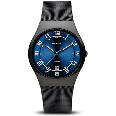 BERING Hommes Analogique Quartz Classic Collection Montre avec Bracelet en Acier Inoxydable & Verre Saphir 11937-227 BERING Hommes Analogique Quartz Classic Collection Montre avec Bracelet en Acier Inoxydable & Verre Saphir 11937-227