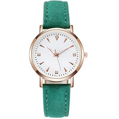 INGRAX Montres 2022 Nouvelle Montre Femmes Mode décontracté Ceinture en Cuir Montres Simple Dames Petit Cadran Quartz Horloge Robe Montres-Bracelets, D INGRAX Montres 2022 Nouvelle Montre Femmes Mode décontracté Ceinture en Cuir Montres Simple Dames Petit Cadran Quartz Horloge Robe Montres-Bracelets, D