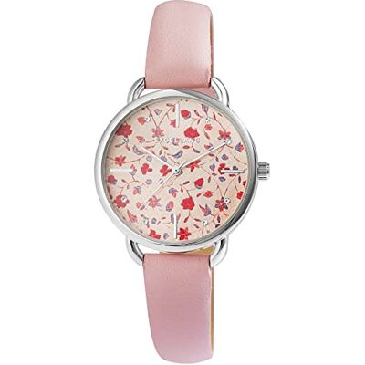 Excellanc Montre Femme en Cuir Synthétique Fleur Quartz Analogique 1900280 Excellanc Montre Femme en Cuir Synthétique Fleur Quartz Analogique 1900280