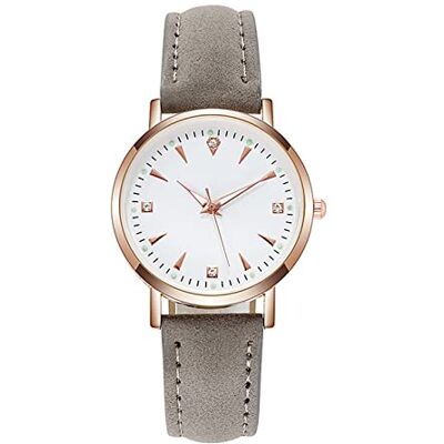 INGRAX Montres 2022 Nouvelle Montre Femmes Mode décontracté Ceinture en Cuir Montres Simple Dames Petit Cadran Quartz Horloge Robe Montres-Bracelets, E INGRAX Montres 2022 Nouvelle Montre Femmes Mode décontracté Ceinture en Cuir Montres Simple Dames Petit Cadran Quartz Horloge Robe Montres-Bracelets, E