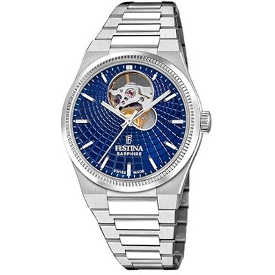 Festina Swiss Made F20054/5 Montre automatique en acier pour femme avec bracelet Festina Swiss Made F20054/5 Montre automatique en acier pour femme avec bracelet