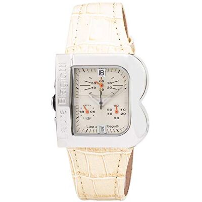 Laura Biagiotti Montre analogique pour femme à quartz avec bracelet en cuir LB0002L-11 Laura Biagiotti Montre analogique pour femme à quartz avec bracelet en cuir LB0002L-11