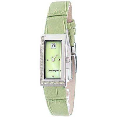Laura Biagiotti Montre analogique pour femme à quartz avec bracelet en cuir LB0011S-04Z Laura Biagiotti Montre analogique pour femme à quartz avec bracelet en cuir LB0011S-04Z