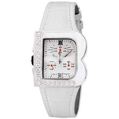 Laura Biagiotti Montre Femme (33 mm) (Ø 33 mm), Argent Métallique, 33MM, bande Laura Biagiotti Montre Femme (33 mm) (Ø 33 mm), Argent Métallique, 33MM, bande