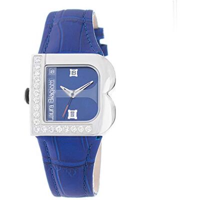 Laura Biagiotti Montre analogique pour femme à quartz avec bracelet en cuir LB0001L-02Z Laura Biagiotti Montre analogique pour femme à quartz avec bracelet en cuir LB0001L-02Z