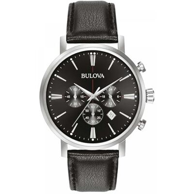 Bulova Analogique 96B262, Noir, bande Bulova Analogique 96B262, Noir, bande