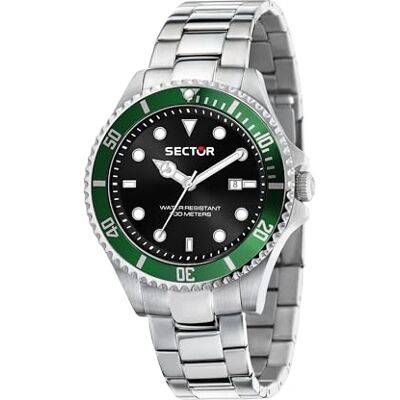 Sector No Limits Reloj para Hombre, Colección 230, Tiempo y fecha, de Cuarzo R3253161041, Argento, Bracelet Sector No Limits Reloj para Hombre, Colección 230, Tiempo y fecha, de Cuarzo R3253161041, Argento, Bracelet
