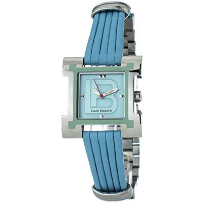 Laura Biagiotti Montre analogique pour femme à quartz avec bracelet en cuir LB0039L-02 Laura Biagiotti Montre analogique pour femme à quartz avec bracelet en cuir LB0039L-02
