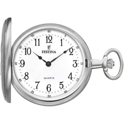 Festina Montres de Poche & Goussets F2025-1, Blanc, sangle Festina Montres de Poche & Goussets F2025-1, Blanc, sangle