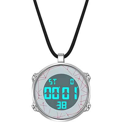 JewelryWe Montre numérique à clip pour homme et femme, mini sac à dos, boucle de ceinture, pour escalade, médecins, infirmières, chefs, Chaîne rouge, Compacte JewelryWe Montre numérique à clip pour homme et femme, mini sac à dos, boucle de ceinture, pour escalade, médecins, infirmières, chefs, Chaîne rouge, Compacte