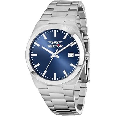 Sector No Limits Montre homme, temps, date, analogique, 40 mm, collection C300, idées cadeaux pour homme Sector No Limits Montre homme, temps, date, analogique, 40 mm, collection C300, idées cadeaux pour homme