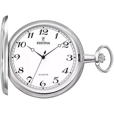 Festina Montres de Poche & Goussets F2022-1, Blanc, sangle Festina Montres de Poche & Goussets F2022-1, Blanc, sangle