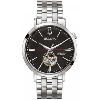 Bulova Mixte Analogique Quartz Montre avec Bracelet en 96A199, Orange, Bracelet Bulova Mixte Analogique Quartz Montre avec Bracelet en 96A199, Orange, Bracelet