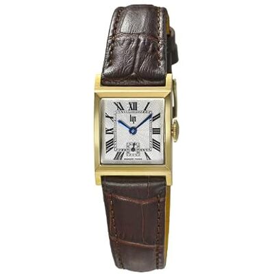 Lip Montre Churchill C18 Cadran Droé Bracelet Cuir Marron Lip Montre Churchill C18 Cadran Droé Bracelet Cuir Marron