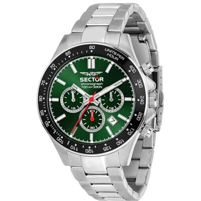 Sector No Limits 230 Montre Homme, Chronographe, Analogique 43mm Sector No Limits 230 Montre Homme, Chronographe, Analogique 43mm