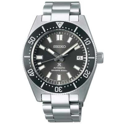 Seiko Montre automatique homme SPB143J1 acier et silicone collection Prospex, Bracelet Seiko Montre automatique homme SPB143J1 acier et silicone collection Prospex, Bracelet