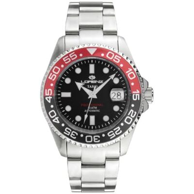 Lorenz Tako 030254PP Montre automatique pour hommes en acier inoxydable sous 100 mètres, multicolore, Moderne Lorenz Tako 030254PP Montre automatique pour hommes en acier inoxydable sous 100 mètres, multicolore, Moderne