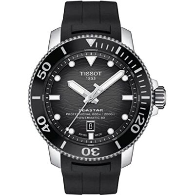 Tissot Montre Analogique Automatique pour Hommes Seastar 2000 Tissot Montre Analogique Automatique pour Hommes Seastar 2000