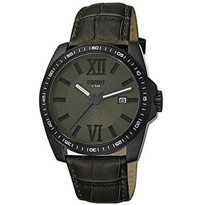 ESPRIT ES103601003 Montre Homme Quartz Analogique Bracelet Acier Inoxydable Vert ESPRIT ES103601003 Montre Homme Quartz Analogique Bracelet Acier Inoxydable Vert