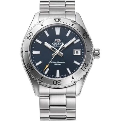 Orient Montre de sport RA-AC0Q02L10B, bleu nuit, Sportif Orient Montre de sport RA-AC0Q02L10B, bleu nuit, Sportif