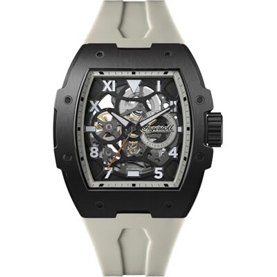 Ingersoll The Play Montre automatique pour homme 45 mm, gris Ingersoll The Play Montre automatique pour homme 45 mm, gris