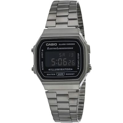 Casio Montre à quartz unisexe pour adulte, noir/gris, 38.6×36.3×9.6mm, Bracelet Casio Montre à quartz unisexe pour adulte, noir/gris, 38.6×36.3×9.6mm, Bracelet
