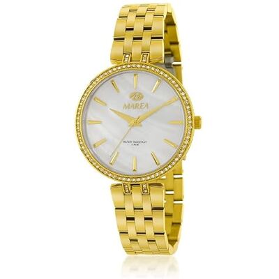 Marea Montre Femme B54229/5 Femme Métal Doré Taille 35 mm, Bracelet Marea Montre Femme B54229/5 Femme Métal Doré Taille 35 mm, Bracelet