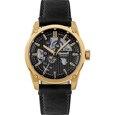 Ingersoll 1892 Montre automatique Carroll pour homme I11601, Noir, onesize, sangle Ingersoll 1892 Montre automatique Carroll pour homme I11601, Noir, onesize, sangle