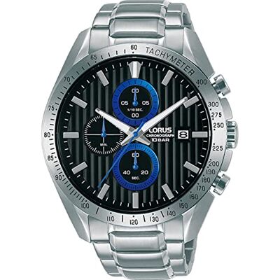 Lorus Hommes Analogue Quartz Montre avec Bracelet en métal RM305HX9, Argenté, Bracelet Lorus Hommes Analogue Quartz Montre avec Bracelet en métal RM305HX9, Argenté, Bracelet