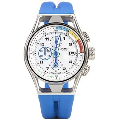 Locman Montre chronographe homme Montecristo trendy code 0539A08S-00WHSKSS, Bijouterie Locman Montre chronographe homme Montecristo trendy code 0539A08S-00WHSKSS, Bijouterie