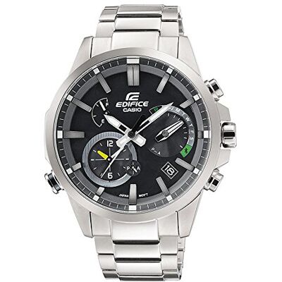 Casio Montre chronographe solaire homme avec bracelet en acier inoxydable EQB-700D-1AER, bracelet Casio Montre chronographe solaire homme avec bracelet en acier inoxydable EQB-700D-1AER, bracelet