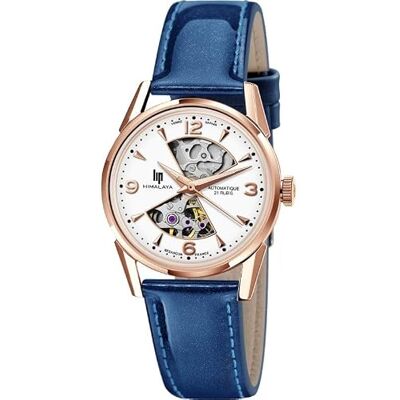 Lip Himalaya 33.5 Sablier Automatique Montre Femme Bracelet Bleu 671706 Lip Himalaya 33.5 Sablier Automatique Montre Femme Bracelet Bleu 671706