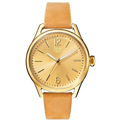 ICE-WATCH ICE time Beige Gold Women's wristwatch with leather strap 013074 (Small) ICE-WATCH ICE time Beige Gold Women's wristwatch with leather strap 013074 (Small)