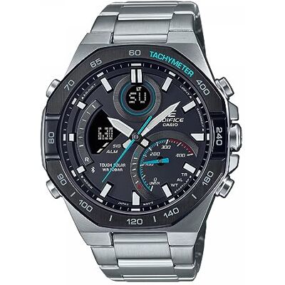 Edifice Casio Watch ECB-950DB-1AEF, Argent, bracelet Edifice Casio Watch ECB-950DB-1AEF, Argent, bracelet