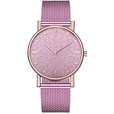 INGRAX Montres Simple Luxe Dames Montre Romantique Ciel Étoilé Cadran Maille Montre Femmes Quartz Montres Femme Bracele Montres INGRAX Montres Simple Luxe Dames Montre Romantique Ciel Étoilé Cadran Maille Montre Femmes Quartz Montres Femme Bracele Montres