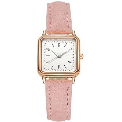 INGRAX Montres Nouvelle Mode Marque de Luxe Dames Lumineux carré décontracté Montre à Quartz Femmes Bracelet en Cuir Robe Montres pour Cadeaux INGRAX Montres Nouvelle Mode Marque de Luxe Dames Lumineux carré décontracté Montre à Quartz Femmes Bracelet en Cuir Robe Montres pour Cadeaux