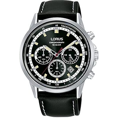 Lorus Montre sport chrono cuir noir Lorus Montre sport chrono cuir noir