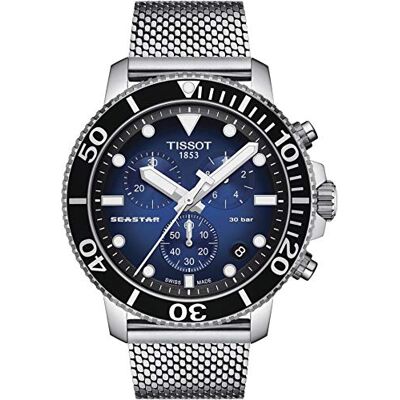 Tissot Seastar 1000 Chronograph T120.417.11.041.02 Montre-Bracelet pour hommes, bracelet Tissot Seastar 1000 Chronograph T120.417.11.041.02 Montre-Bracelet pour hommes, bracelet