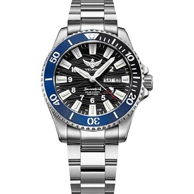 MyGUL Yelang V1217 Montre solaire de plongée japonaise VS43 300 m Super Lumineuse Eau Fantôme Étanche Dessus Saphir Lunette en aluminium Reloj MyGUL Yelang V1217 Montre solaire de plongée japonaise VS43 300 m Super Lumineuse Eau Fantôme Étanche Dessus Saphir Lunette en aluminium Reloj
