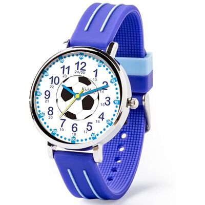 Kiddus Montre Enfant 5-10 ans. Montre Bracelet Éducative, Time Teacher Analogique avec Exercices pour apprendre à lire l’heure. Kiddus Montre Enfant 5-10 ans. Montre Bracelet Éducative, Time Teacher Analogique avec Exercices pour apprendre à lire l’heure.