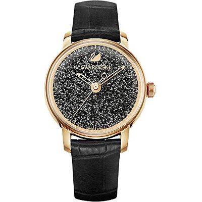 Swarovski Crystalline Hours Montre Noir, Bracelet Swarovski Crystalline Hours Montre Noir, Bracelet