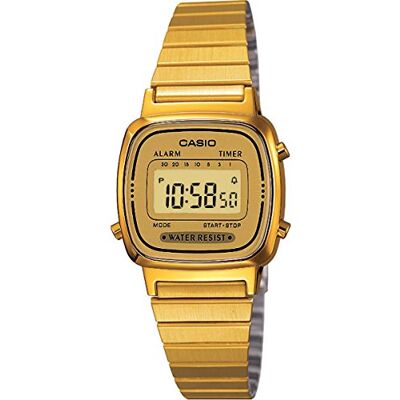Casio LA670WEGA-9EF Collection vergulde horloge Casio LA670WEGA-9EF Collection vergulde horloge