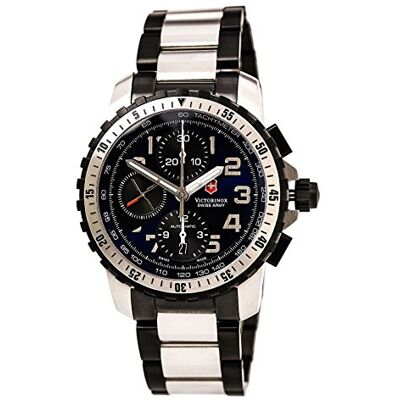 Victorinox Swiss Army 241194 Alpnach Montre Homme Automatique Cadran Bleu Bracelet Acier Inoxydable Multicolore, Bleu/Multicolore, bracelet Victorinox Swiss Army 241194 Alpnach Montre Homme Automatique Cadran Bleu Bracelet Acier Inoxydable Multicolore, Bleu/Multicolore, bracelet