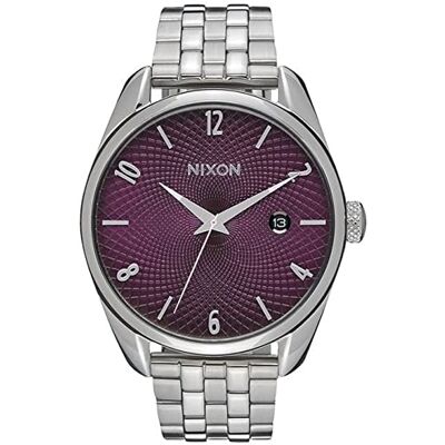 NIXON The Bullet A4182157 Montre à quartz analogique pour femme avec bracelet en acier inoxydable, Bracelet NIXON The Bullet A4182157 Montre à quartz analogique pour femme avec bracelet en acier inoxydable, Bracelet