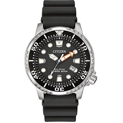 Citizen Montre de plongée BN0150-28E, Bracelet noir, cadran noir, 44 mm, Robe Citizen Montre de plongée BN0150-28E, Bracelet noir, cadran noir, 44 mm, Robe