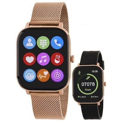 Marea Montre numérique automatique unisexe avec bracelet en acier inoxydable B58009/5 Marea Montre numérique automatique unisexe avec bracelet en acier inoxydable B58009/5